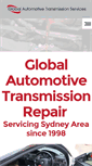 Mobile Screenshot of globalautotransmission.com.au